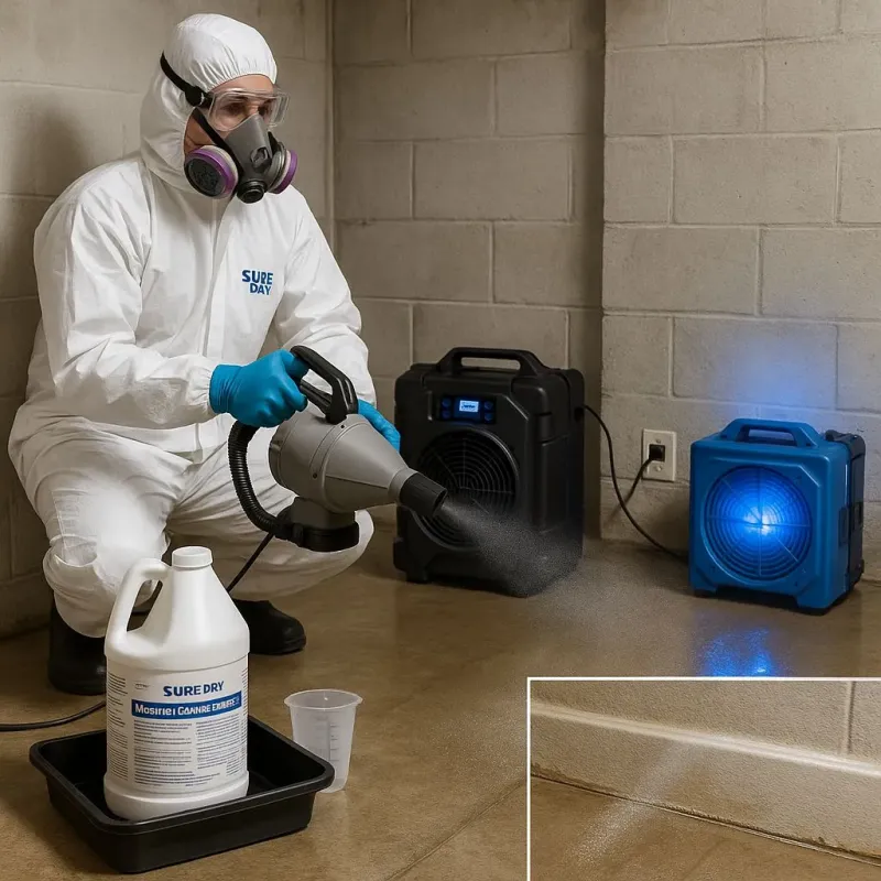 Sanitization and Odor Removal process in Brewer, ME