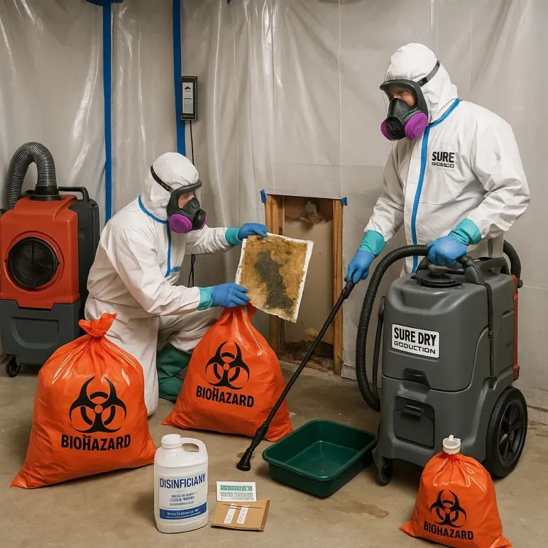 Contaminated Water Handling Protocols process in Brewer, ME