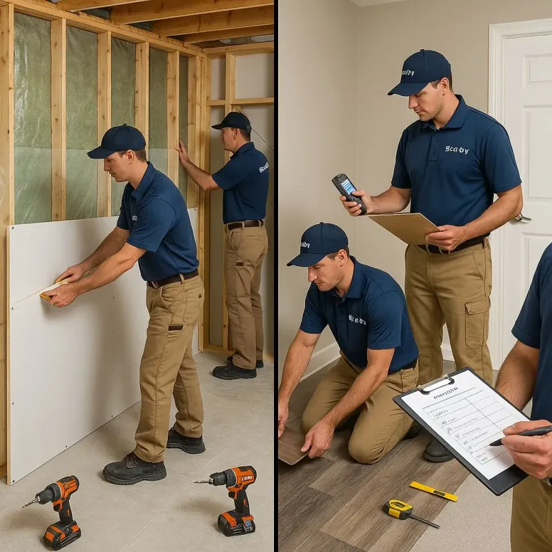 Repairs and Reconstruction process in Brewer, ME